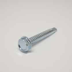 Ace 10-16 Sizes x 1-1/2 in. L Hex Hex Washer Head Zinc-Plated Steel Self- Drilling Screws 1 lb