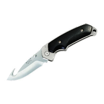 Buck Knives Folding Alpha Hunter Black 420 HC Stainless Steel 8.5 in. Folding Knife