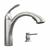 Moen Kinzel Kinzel One Handle Stainless Steel Pulldown Kitchen Faucet