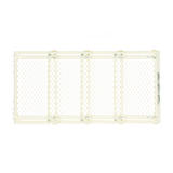 North States Ivory 31 in. H x 22-62 in. W Plastic Child Safety Gate