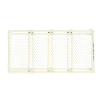 North States Ivory 31 in. H x 22-62 in. W Plastic Child Safety Gate