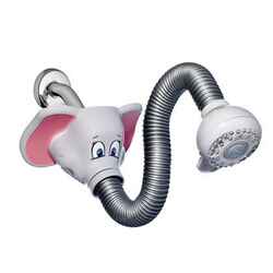 Waterpik Safari Chrome Three settings Children Showerhead 2 gpm