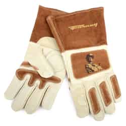 Forney 12.625 in. Cowhide Welding Gloves