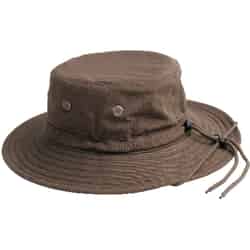 Sloggers Dark Brown Unisex Hat M/L Cotton