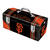 Windco 16.25 in. San Francisco Giants Steel 7.1 in. W x 7.75 in. H Black/Orange Art Deco Tool Bo