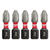 Milwaukee SHOCKWAVE Phillips #2 x 1 in. L Screwdriver Bit 1/4 in. Hex Shank 5 pc. Steel Impa