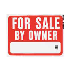 Hy-Ko English For Sale by Owner 24 in. W x 18 in. H Plastic Sign