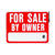 Hy-Ko English For Sale by Owner 24 in. W x 18 in. H Plastic Sign