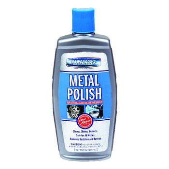 Blue Magic Metal Polish Liquid Automobile Polish/Wax For Stainless Steel And Fiberglass 8