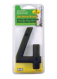 Hy-Ko 4 in. Bronze 4 Nail-On Metal Number