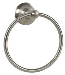 Moen Sage Brushed Nickel Towel Ring Brass