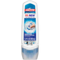 Loctite Re-New White Silicone Kitchen and Bath Caulk Sealant 3.3 oz