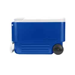 Igloo Wheelie Cool Cooler 38 qt. Blue