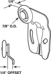 Fits 3/4 in. to 1-3/8 in. Thick By-Pass Doors