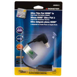 Vanco Just Hook It Up Flat Bottom HDMI Angle Adapter 1 pk