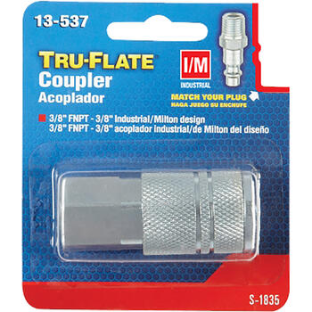 Tru-Flate Steel Quick Change Coupler 3/8 in. Female 1 1 pc