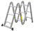 Werner 16 ft. H X 15 in. W Aluminum Articulating Ladder Type 1A 300 lb