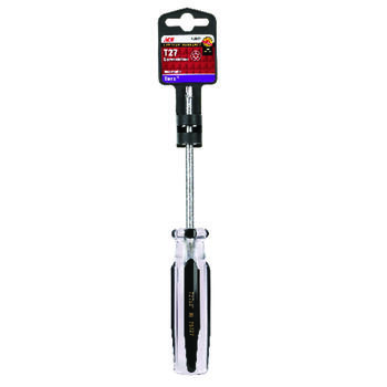 Ace 4 in. Torx T27 Screwdriver Steel Black 1