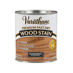 Varathane Semi-Transparent Traditional Cherry Oil-Based Urethane Modified Alkyd Wood Stain 1 qt