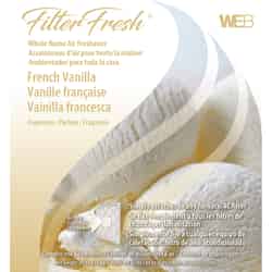 Web FilterFresh French Vanilla Scent Air Freshener 0.8 oz Gel