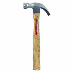 Ace 16 oz. Claw Hammer Forged Steel Hickory Handle 12.95 in. L