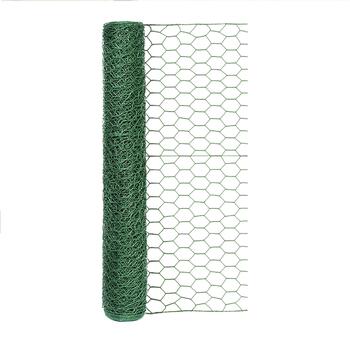 Garden Zone 24 in. W Vinyl Coated Steel Vinyl Coated Poultry Netting