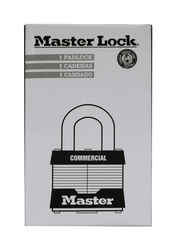Master Lock 1-5/16 in. H x 1-5/8 in. W x 1-9/16 in. L Laminated Steel 4-Pin Cylinder Padlock Key