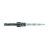 DeWalt #8- 11/64 in. Dia. x 3-1/2 in. L 1/4 in. Quick-Change Hex Shank 1 pc. Steel Countersink