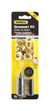 General Tools 3/8 in. Dia. Brass Grommet Kit 24 pk