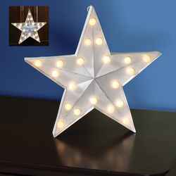 Sylvania Patriotic Tabletop Decoration Metal 1 each
