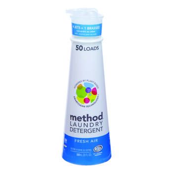 Method Fresh Air Scent Laundry Detergent Liquid 20 oz