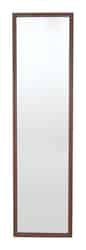 Erias 13 in. W x 49 in. H Natural Plastic Mirror Brown