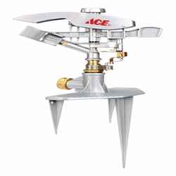 Ace Metal Tripod Base Impulse Sprinkler 8500 sq ft
