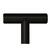 Amerock Bar Pulls Collection Bar Pull Cabinet Door and Drawer Pulls Black 1 pk