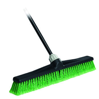 O-Cedar Maxi Lok Multi-Surface Push Broom 24 in. W x 60 in. L Plastic