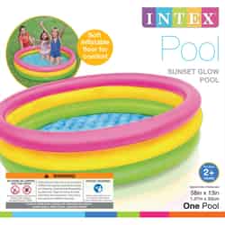 Intex Sunset Glow Inflatable Pool 13 in. H x 58 in. Dia.