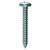 HILLMAN 10 x 1-1/4 in. L Phillips Zinc-Plated Pan Head Sheet Metal Screws 100 per box Steel