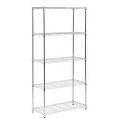 Honey Can Do 72 in. H x 16 in. D x 36 in. W Steel Shelving Unit