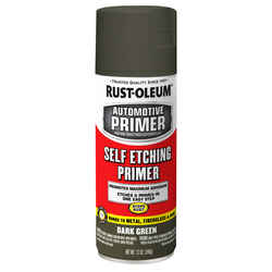 Rust-Oleum Automotive Flat Dark Green Automotive Self-Etching Primer Spray 12 oz