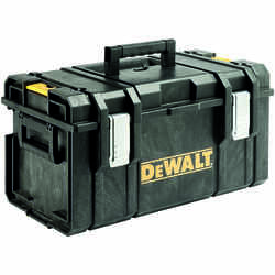 DeWalt ToughSystem DS300 21 in. Plastic Black Tool Box 13 in. W x 12 in. H Black