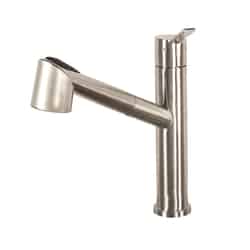 Franke Bernard Pull Out One Handle Stainless Steel Kitchen Faucet