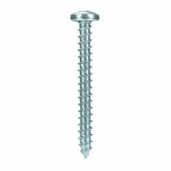 HILLMAN 10 x 1-3/4 in. L Pan Head Zinc-Plated Steel 100 per box Phillips Sheet Metal Screws