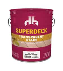 Superdeck Transparent Mission Brown Oil-Based Wood Stain 5 gal