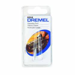 Dremel 1/8 in x 1.5 in. L x 1/8 in. Dia. Carbide 1 pk Engraving Point