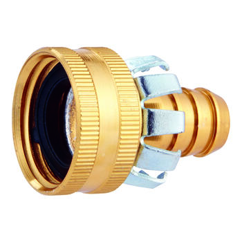 Ace 1/2 in. Metal Threaded Female Clinch Hose Mender Clamp