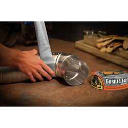 Gorilla 1.88 in. W x 1260 in. L Gorilla Tape Silver