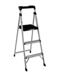 Cosco 5 ft. H Aluminum Step Ladder Type II 225 lb.