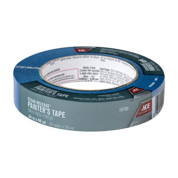 Ace 0.94 in. W x 600 yd. L Blue Medium Strength Painter's Tape 1 pk