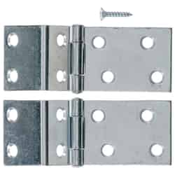 Ace 2.75 in. W x 1-1/2 in. L Chrome Steel Chest Hinge 2 pk