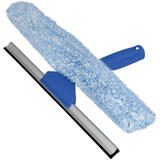 Unger 10 in. Microfiber Window Squeegee/Scrubber